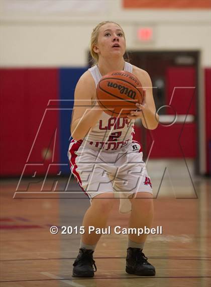 Thumbnail 3 in Arcadia vs Boulder Creek (Arcadia Lady Hoops Tournament) photogallery.
