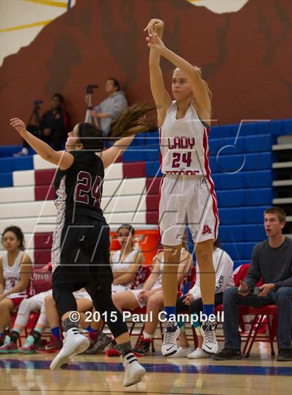 Thumbnail 1 in Arcadia vs Boulder Creek (Arcadia Lady Hoops Tournament) photogallery.