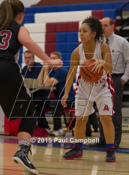 Thumbnail 3 in Arcadia vs Boulder Creek (Arcadia Lady Hoops Tournament) photogallery.