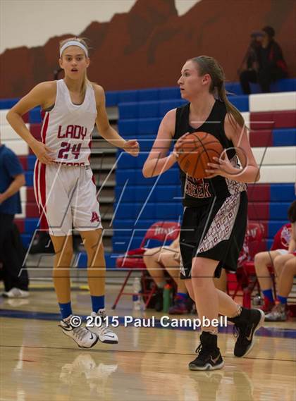 Thumbnail 1 in Arcadia vs Boulder Creek (Arcadia Lady Hoops Tournament) photogallery.