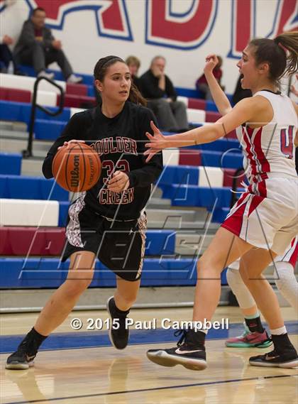 Thumbnail 2 in Arcadia vs Boulder Creek (Arcadia Lady Hoops Tournament) photogallery.