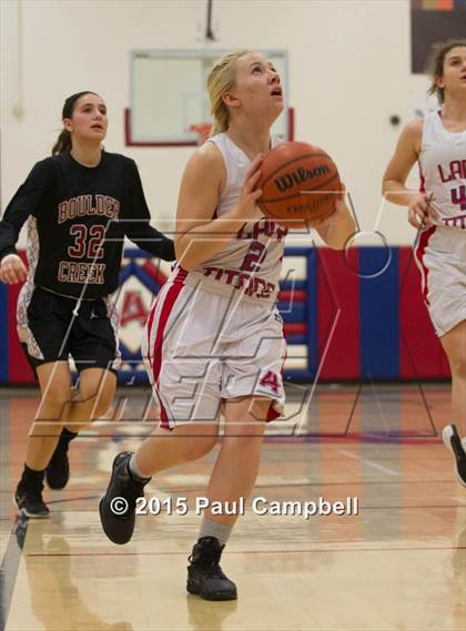 Thumbnail 2 in Arcadia vs Boulder Creek (Arcadia Lady Hoops Tournament) photogallery.