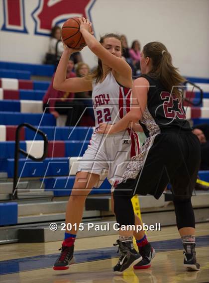 Thumbnail 1 in Arcadia vs Boulder Creek (Arcadia Lady Hoops Tournament) photogallery.