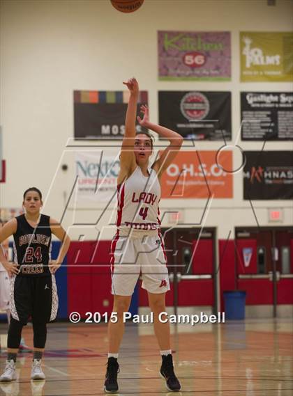 Thumbnail 1 in Arcadia vs Boulder Creek (Arcadia Lady Hoops Tournament) photogallery.