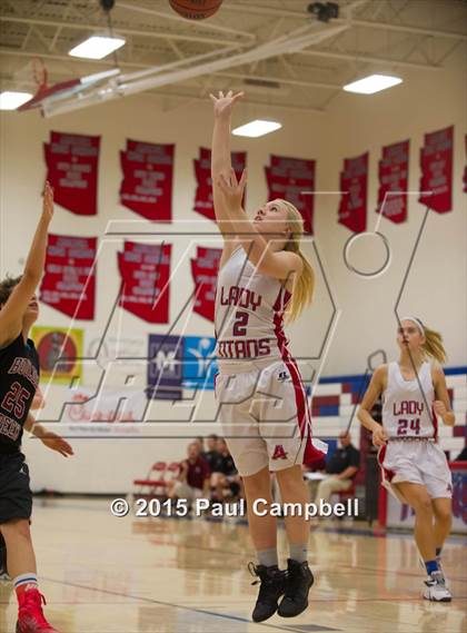 Thumbnail 3 in Arcadia vs Boulder Creek (Arcadia Lady Hoops Tournament) photogallery.