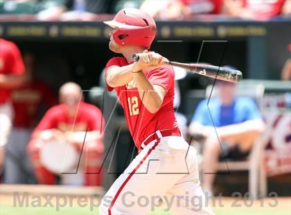Thumbnail 3 in Hallettsville vs. Hughes Springs (UIL 2A Final) photogallery.