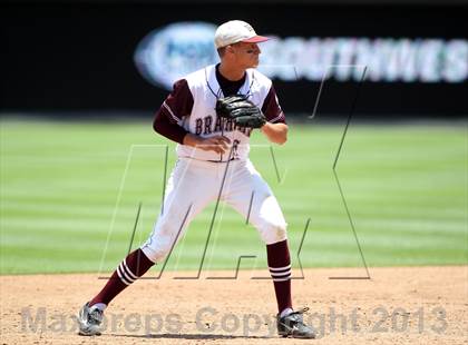Thumbnail 2 in Hallettsville vs. Hughes Springs (UIL 2A Final) photogallery.