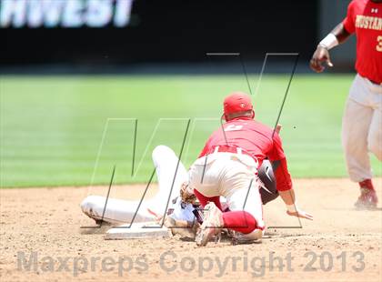 Thumbnail 3 in Hallettsville vs. Hughes Springs (UIL 2A Final) photogallery.