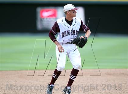 Thumbnail 3 in Hallettsville vs. Hughes Springs (UIL 2A Final) photogallery.