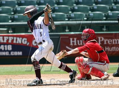 Thumbnail 3 in Hallettsville vs. Hughes Springs (UIL 2A Final) photogallery.