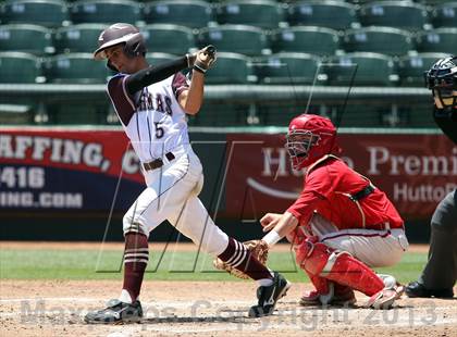 Thumbnail 3 in Hallettsville vs. Hughes Springs (UIL 2A Final) photogallery.