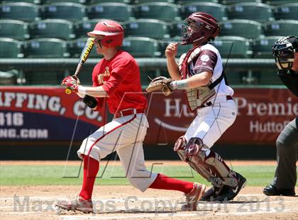 Thumbnail 3 in Hallettsville vs. Hughes Springs (UIL 2A Final) photogallery.