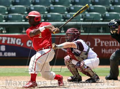 Thumbnail 3 in Hallettsville vs. Hughes Springs (UIL 2A Final) photogallery.