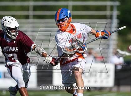 Thumbnail 2 in Penn Yan Academy vs. Aquinas Institute (Section 5 Class C Final) photogallery.