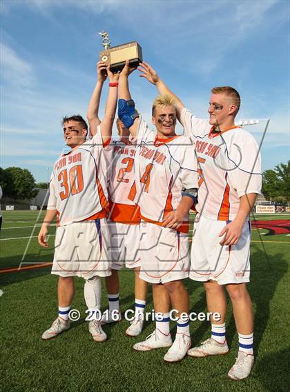 Thumbnail 3 in Penn Yan Academy vs. Aquinas Institute (Section 5 Class C Final) photogallery.