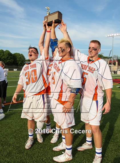 Thumbnail 2 in Penn Yan Academy vs. Aquinas Institute (Section 5 Class C Final) photogallery.