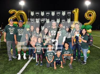 Thumbnail 1 in Charter Oak @ South Hills (Homecoming Senior Night) photogallery.