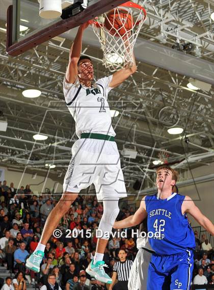 Thumbnail 1 in Chino Hills vs. Seattle Prep (MaxPreps Holiday Classic) photogallery.