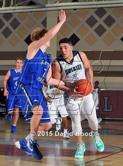 Thumbnail 3 in Chino Hills vs. Seattle Prep (MaxPreps Holiday Classic) photogallery.