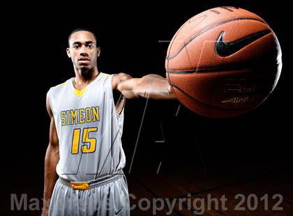 Thumbnail 3 in Simeon (Preseason Top 10 Photo Shoot) photogallery.