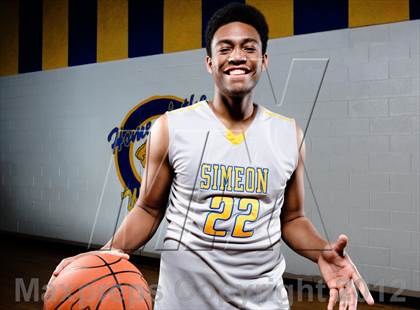 Thumbnail 2 in Simeon (Preseason Top 10 Photo Shoot) photogallery.
