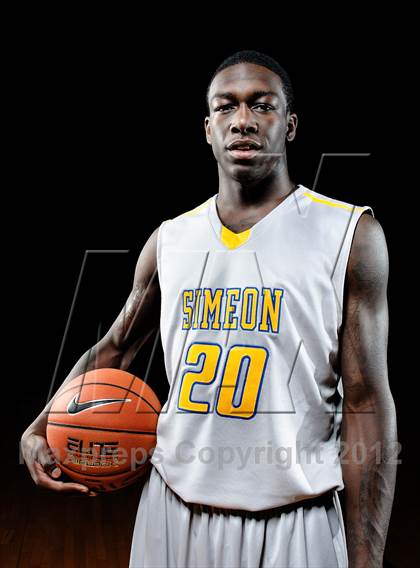 Thumbnail 1 in Simeon (Preseason Top 10 Photo Shoot) photogallery.