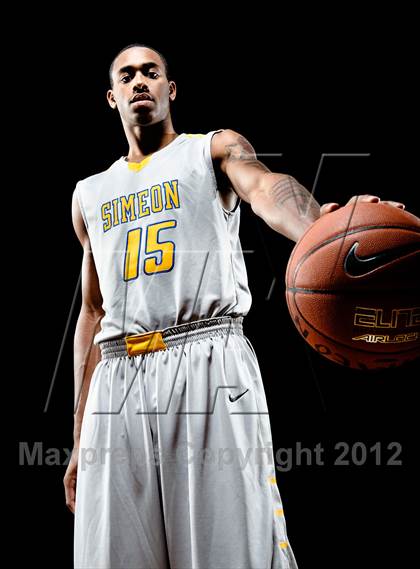 Thumbnail 2 in Simeon (Preseason Top 10 Photo Shoot) photogallery.