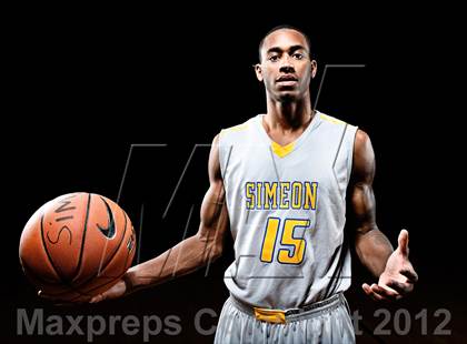 Thumbnail 2 in Simeon (Preseason Top 10 Photo Shoot) photogallery.