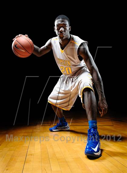 Thumbnail 3 in Simeon (Preseason Top 10 Photo Shoot) photogallery.