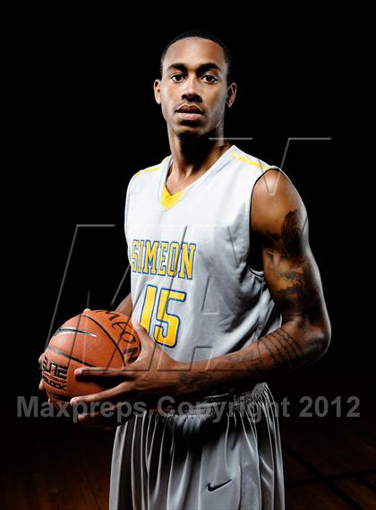 Thumbnail 1 in Simeon (Preseason Top 10 Photo Shoot) photogallery.
