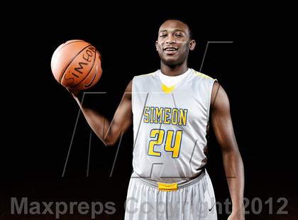 Thumbnail 2 in Simeon (Preseason Top 10 Photo Shoot) photogallery.