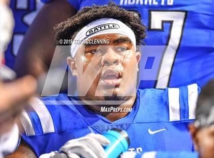 Thumbnail 2 in Bryant vs. North Little Rock (AAA 7A State Final) photogallery.