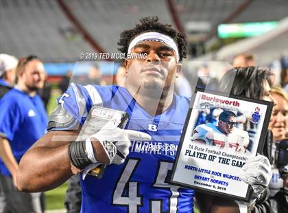 Thumbnail 2 in Bryant vs. North Little Rock (AAA 7A State Final) photogallery.