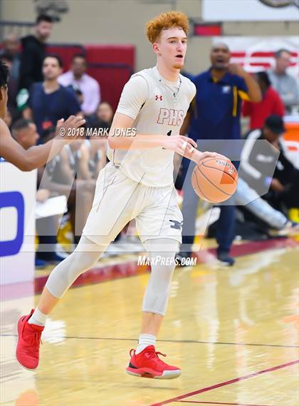 Thumbnail 2 in Rancho Christian vs. Pinnacle (Hoophall West Tournament)  photogallery.