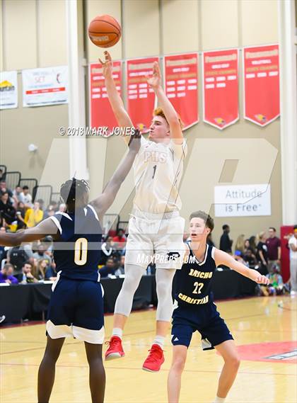 Thumbnail 2 in Rancho Christian vs. Pinnacle (Hoophall West Tournament)  photogallery.
