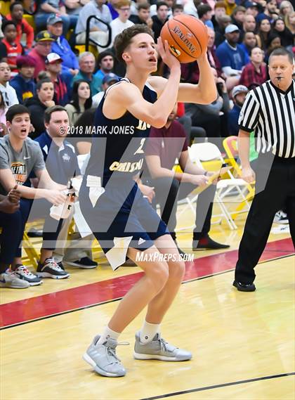 Thumbnail 2 in Rancho Christian vs. Pinnacle (Hoophall West Tournament)  photogallery.