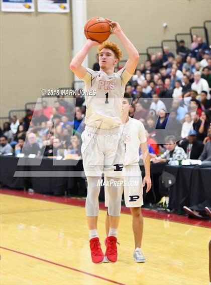Thumbnail 3 in Rancho Christian vs. Pinnacle (Hoophall West Tournament)  photogallery.