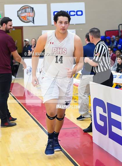 Thumbnail 3 in Rancho Christian vs. Pinnacle (Hoophall West Tournament)  photogallery.