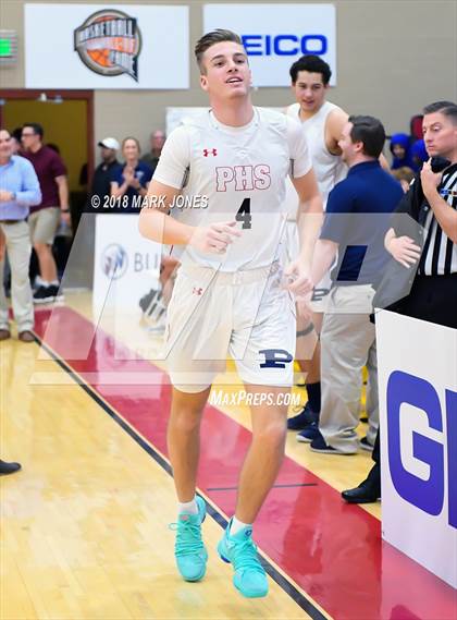 Thumbnail 2 in Rancho Christian vs. Pinnacle (Hoophall West Tournament)  photogallery.