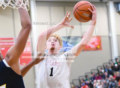 Thumbnail 2 in Rancho Christian vs. Pinnacle (Hoophall West Tournament)  photogallery.