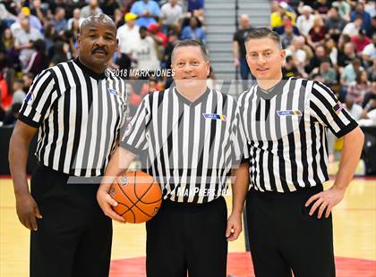 Thumbnail 1 in Rancho Christian vs. Pinnacle (Hoophall West Tournament)  photogallery.