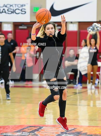 Thumbnail 2 in Rancho Christian vs. Pinnacle (Hoophall West Tournament)  photogallery.