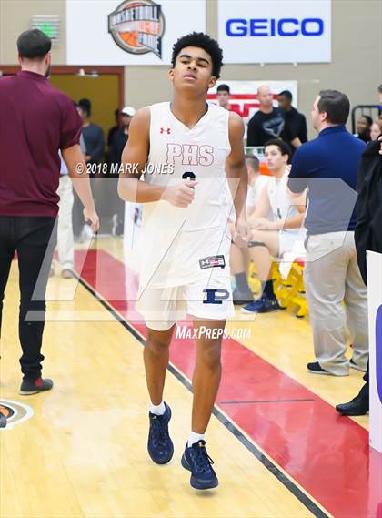 Thumbnail 1 in Rancho Christian vs. Pinnacle (Hoophall West Tournament)  photogallery.