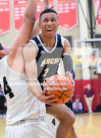 Thumbnail 3 in Rancho Christian vs. Pinnacle (Hoophall West Tournament)  photogallery.