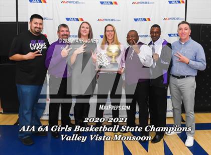 Thumbnail 2 in Valley Vista vs. Hamilton (AIA 6A Finals - Awards) photogallery.