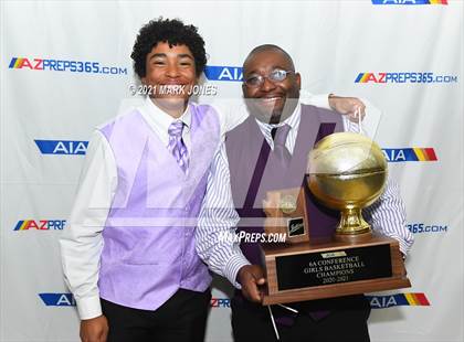 Thumbnail 3 in Valley Vista vs. Hamilton (AIA 6A Finals - Awards) photogallery.