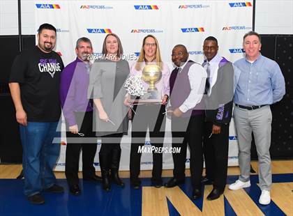 Thumbnail 1 in Valley Vista vs. Hamilton (AIA 6A Finals - Awards) photogallery.