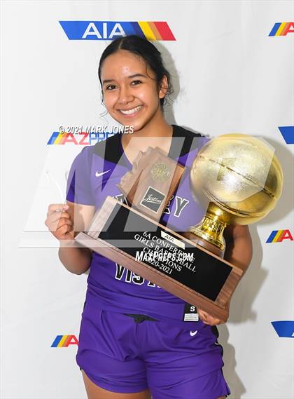 Thumbnail 2 in Valley Vista vs. Hamilton (AIA 6A Finals - Awards) photogallery.