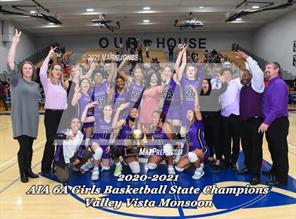 Thumbnail 2 in Valley Vista vs. Hamilton (AIA 6A Finals - Awards) photogallery.