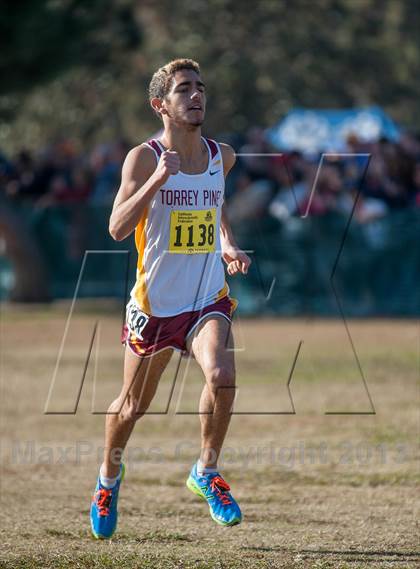 Thumbnail 2 in CIF State Cross Country Championships (Boys D1)  photogallery.